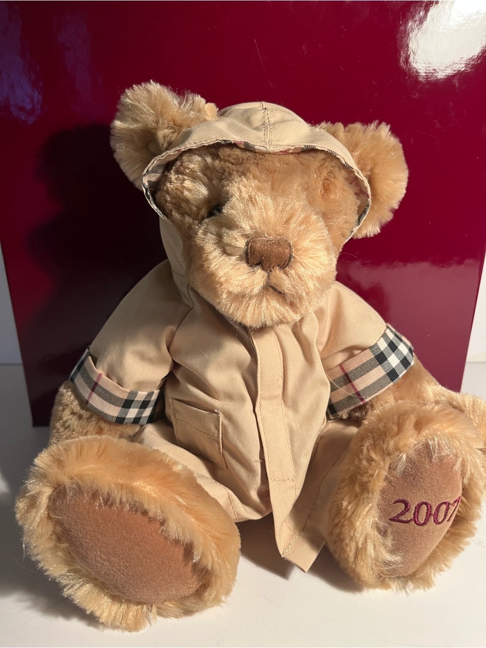 BURBERRY fragrance Plush Bear 🎩🎩🎩
